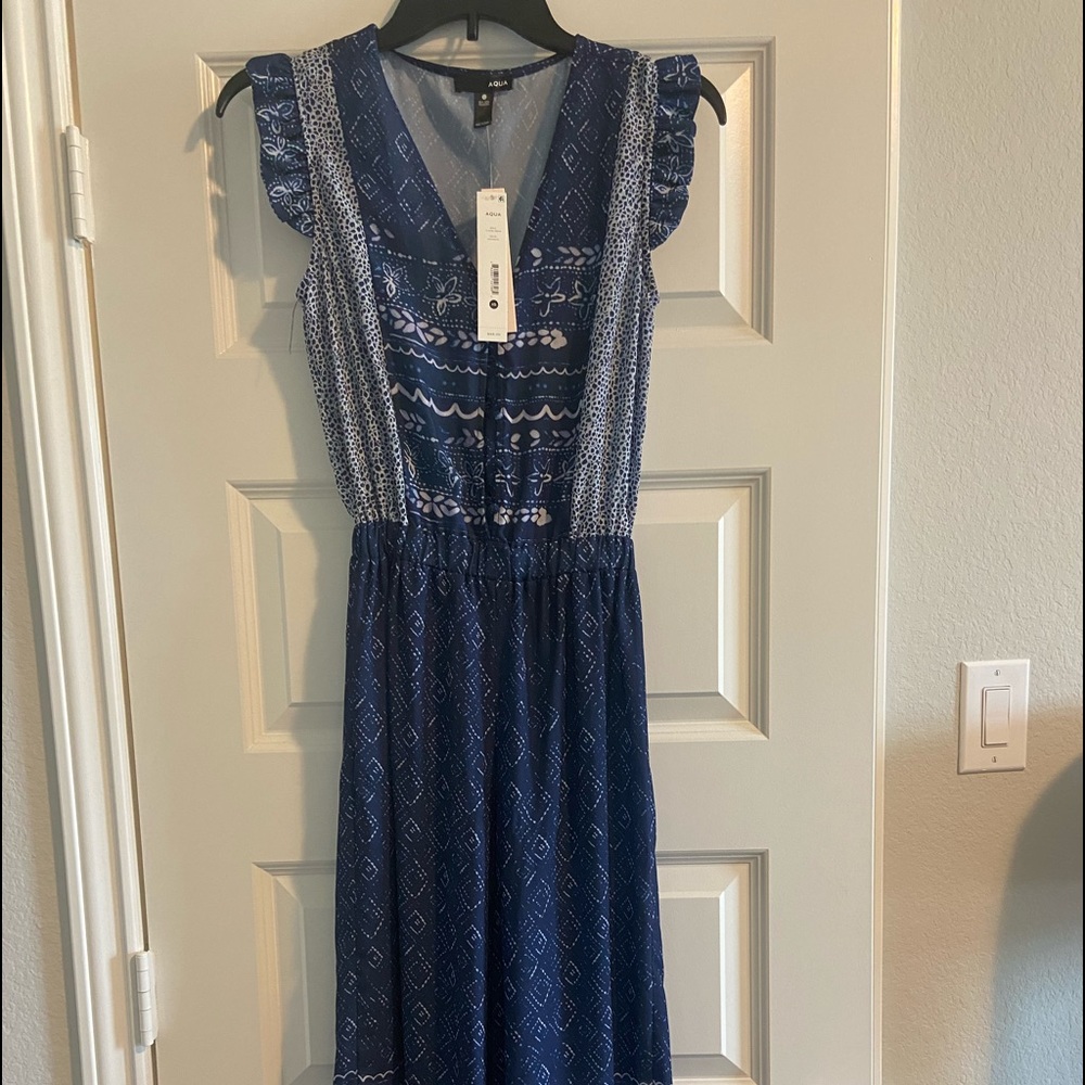 🆕NWT BLOOMINGDALES AQUA JUMPSUIT🆕
